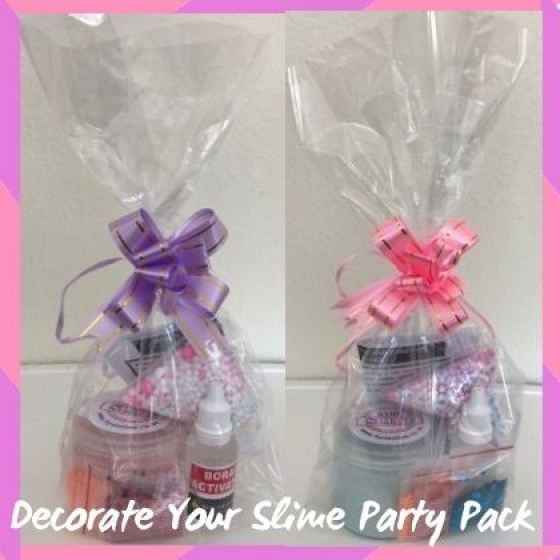 Decorate Your Slime Party Packs